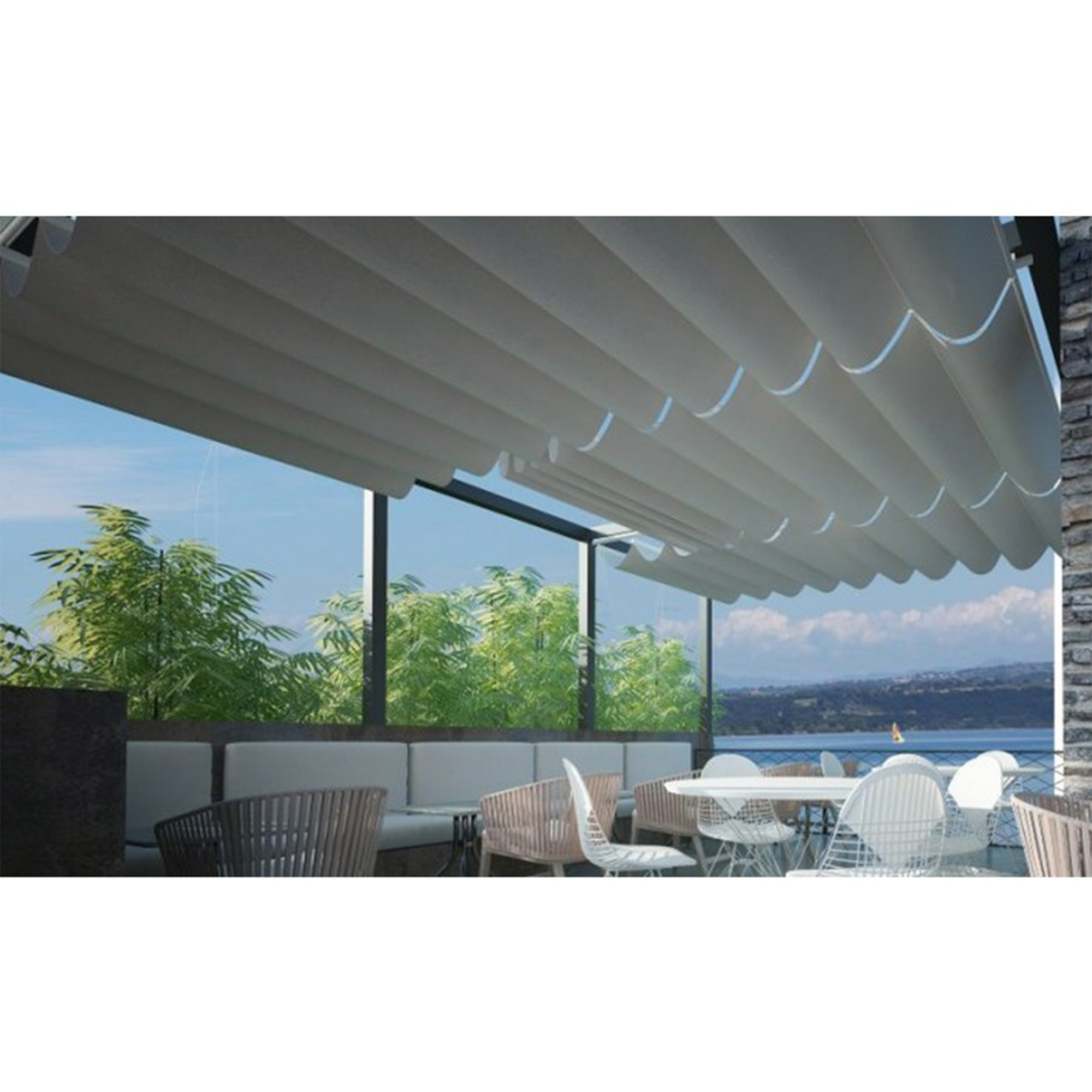 tenda-chiusura-orizzontale-giardino-mancinelli-roma Tenda Orizzontale Giardino - immagine 1